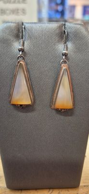 Earrings: Jasper &amp; Copper