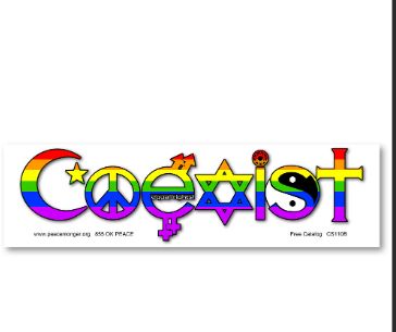 Flag: Rainbow Coexist