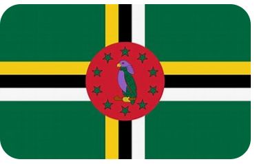 Car Flag: Dominica