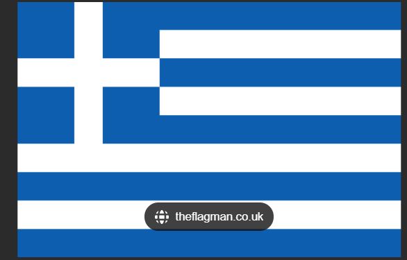 Car Flag: Greece