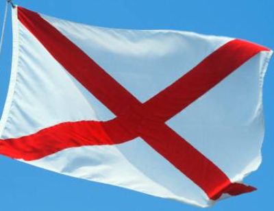 Car Flag: Alabama