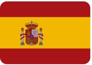Car Flag: Spain