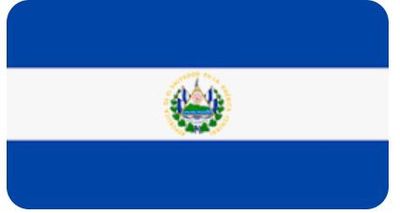 Car Flag: El Salvador