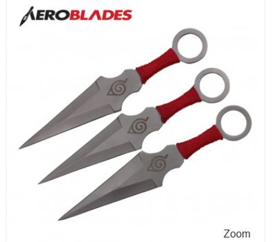 THRWR:  Kunai  6.5" Ninja Symbols