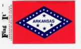 Car Flag: Arkansas