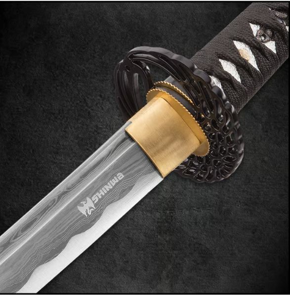 Katana: Shinwa Royal Warrior HNDM Damasc BLD 42"
