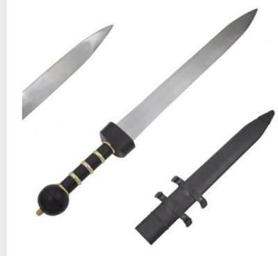 Sword: Roman foot Soldier DRP PT BLD 32"