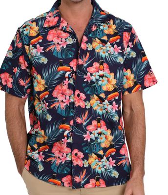 Guinness Toucan Hawaian Shirt
