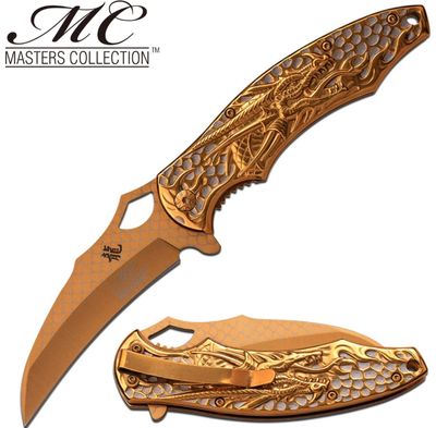 KNF: Hawkbill BLD Scales coated  Dragon Emboss HNDL