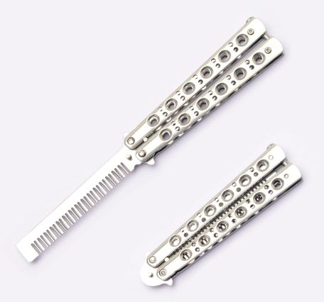 Butterfly TRNR COMB BLD 9" Steel HNDl