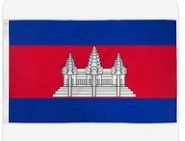 car Flag cambodia