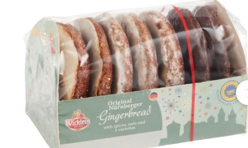 Wicklein Assorted Lebkuchen 14%nuts