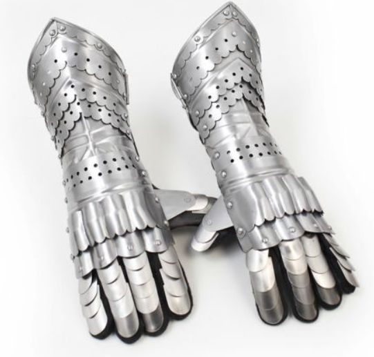 Metal BLK Gauntlet:  Medieval Gothic