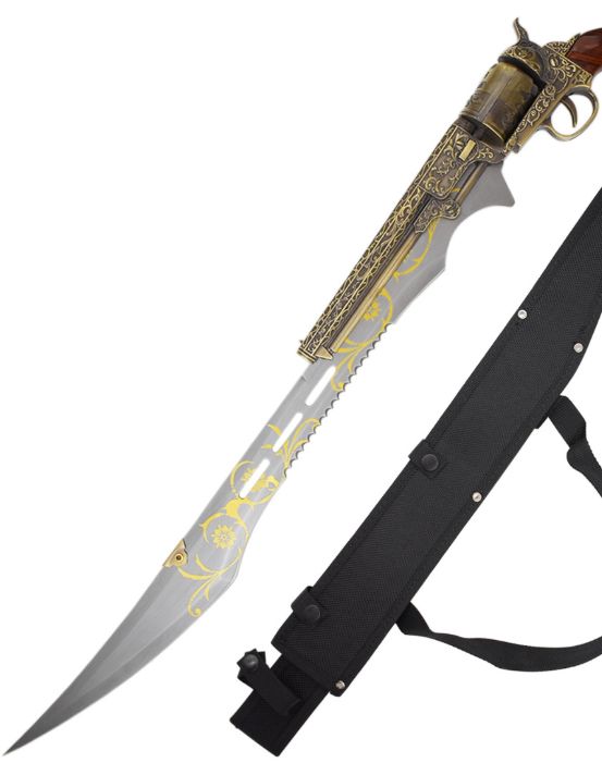 Sword: Steampunk GUN+sheath
