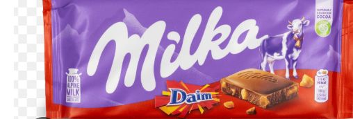 Milka Daim bar
