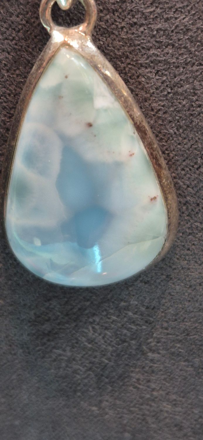 Larimar Necklace: Tuesday’s Child