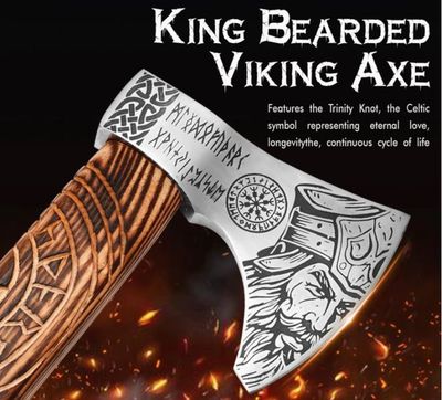 AXE: Viking King Bearded symbols