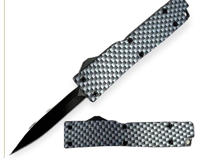 OTF:  Keychain/Lanyard Loop 5" Grey ridged HNDLE