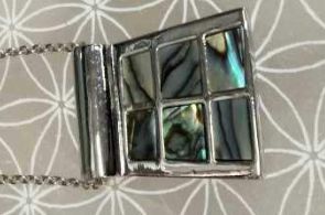 Necklace:  Mother of Pearl Modern