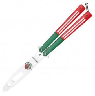 Butterfly Knife: TRANR USA/MEX Flag