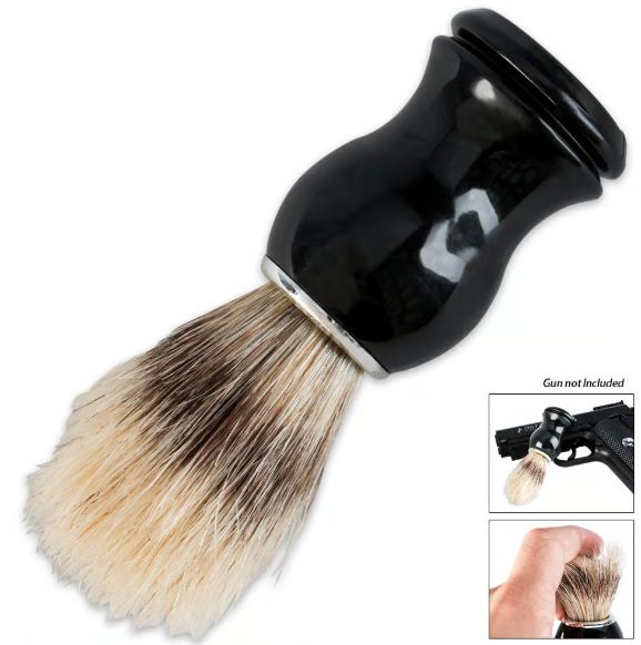 Brush:  boar Bristles 4"