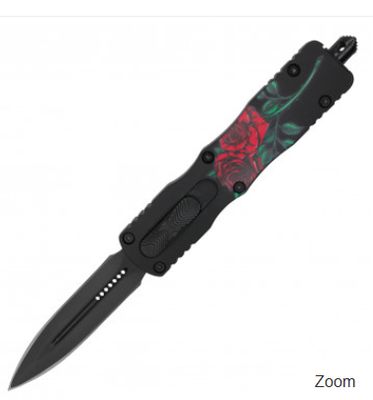 OTF: ATOMIC BLK HNDL ROSE PRNT HNDL DBL PT BLD