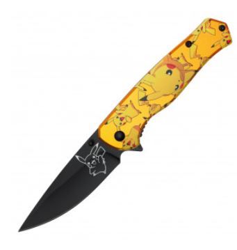Knife: Anime Print HNDL BLK BLD