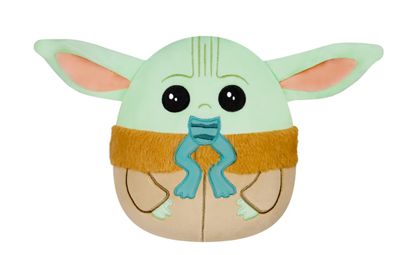 Squishmallow 8" Grogu Eating Frog