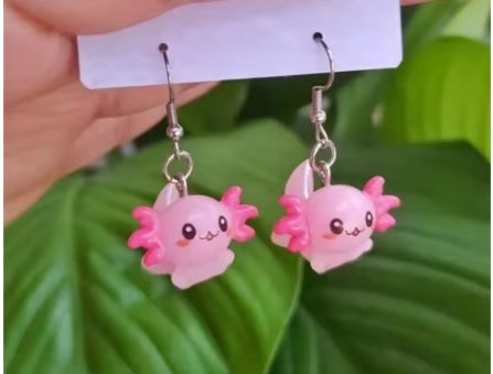 Earrings:  Axolotl Asst Colors
