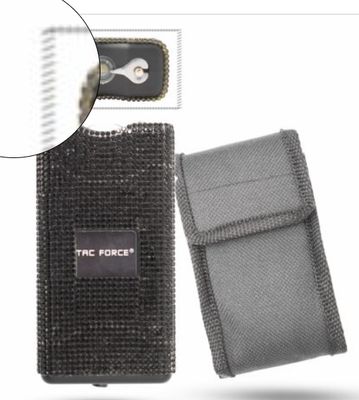 Stun Gun: Rhinestone BLK Grip