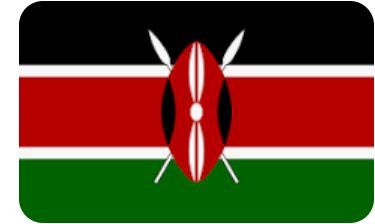 Car Flag: Kenya
