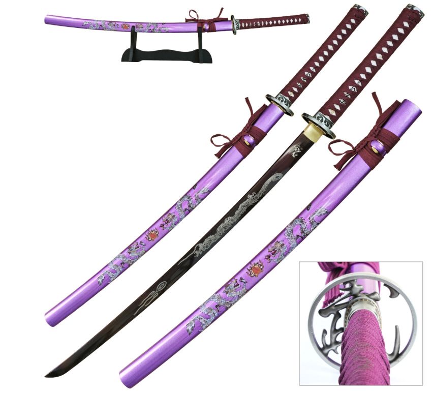Ten Ryu Sword: HNDMD/FT Blade Dragon PRNT
