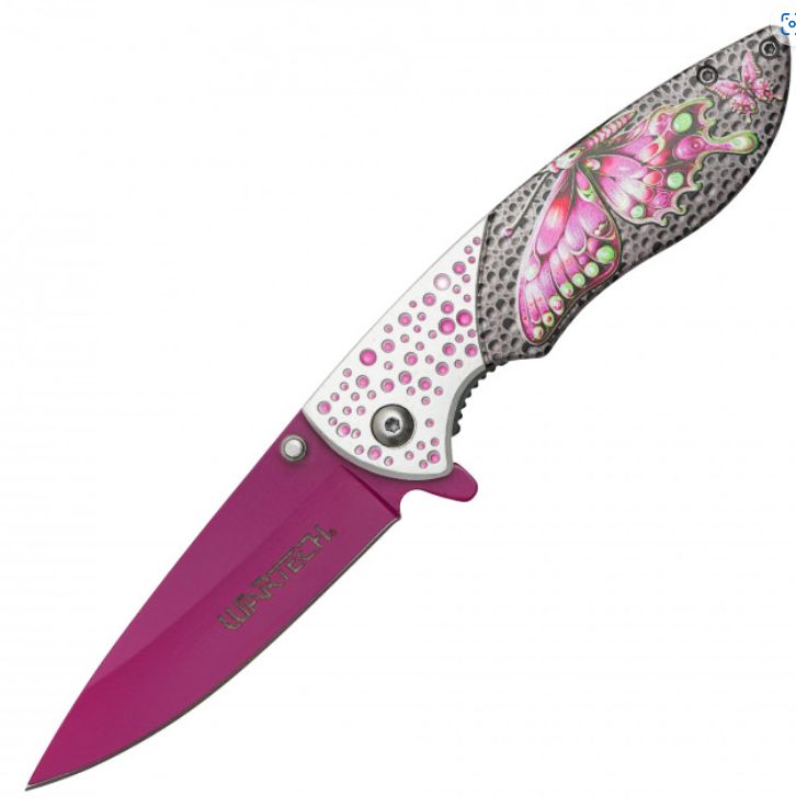 Knife: Wartech Butterfly PRNTD HNDL 8"