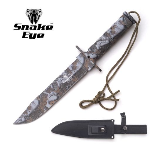 Survival FXD KNF: GRY Emb HND/BLD 13.75" Kit