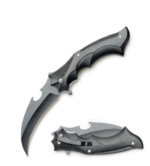 SE: Karambit Hawkbill BLD  BTTL OPener 10" BLK