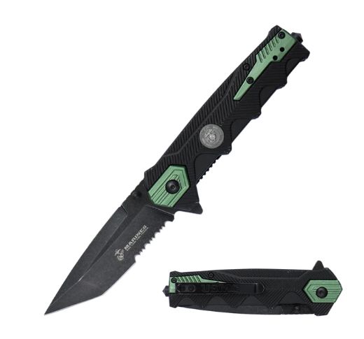 Knife USMC: Tanto Serr BLD GLS