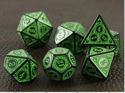DND Dice: Solid Color