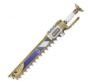 FOAM: Space Soldier Chainsaw  BLU/GLD43"