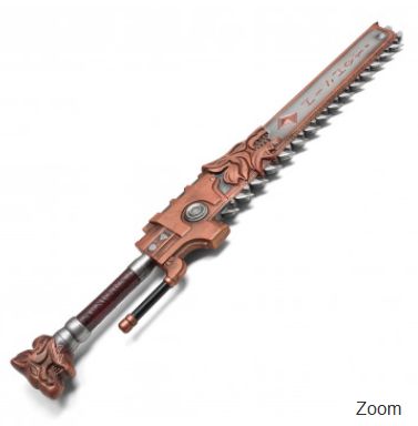 FOAM: Chainsowrd Wolf Head Pommel SLV/Copper