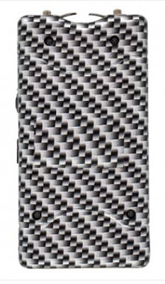 Stun Gun: Tachyon 4" Carbon Fiber 96MV Gray