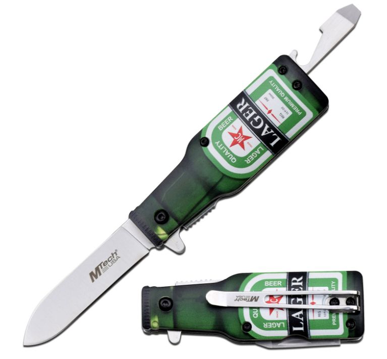 Knife: Lager Beer PRNT HNDL SCRDRV HD