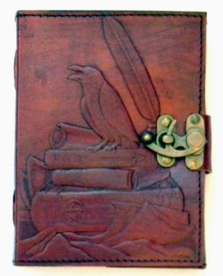 LTHR Journal: Raven Embossed