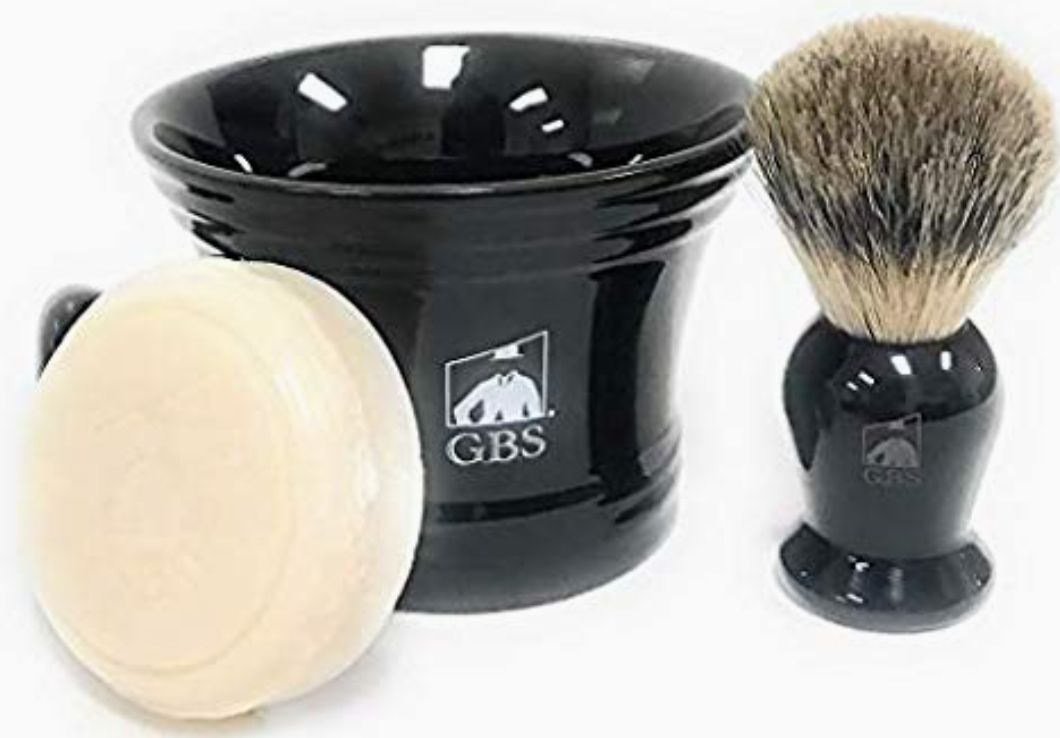 GBS 3 PC MUG, Brush, Shaving Soap set