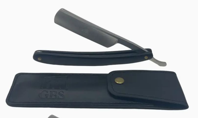 Wood  HND Straight Barber Razor