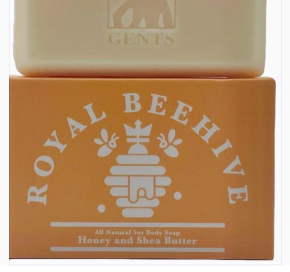 Gents Body Soap: Honey&amp;shea butter 5oz