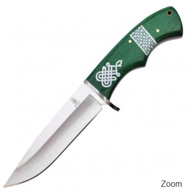 Dagger: Celtic GRN HNDL FXD BLD 11"