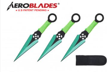 THRWR: 3pc GRN Cord HNDL&amp;BLD