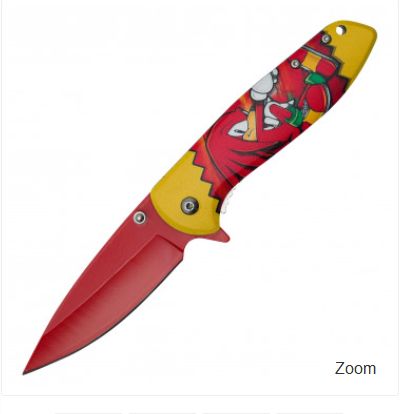 KNF: Hedgehog PRNT HNDL Red BLD