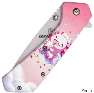 KNF: Boba Axolotl PRNT HND PNK BLD