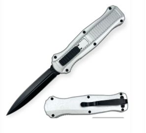 OTF: 9" DRP PT BLU/SLV HNDL BLK BLD